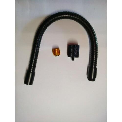 New design microphone gooseneck 330mm in black, 13" Microphone Gooseneck 1/4"-20 female to 1/4" male adaptor