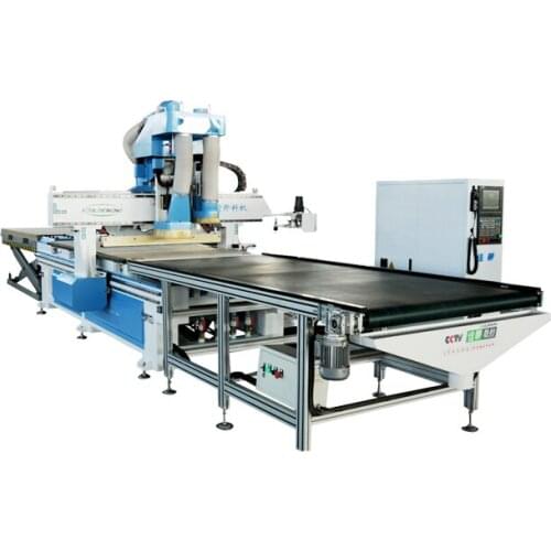 New 2019 Trending Product 1325 CNC Center ATC Wood Cutting Machine Woodworking Tools with Drilling Hole