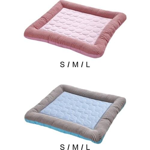 Summer Pet Cooling Mat Cool Blanket Pad Dog Cat Puppies Sleeping Cushion Bed