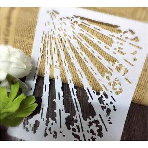 Lights Scrapbooking card DIY album masking spray painted template drawing stencils laser cut template AP7051027