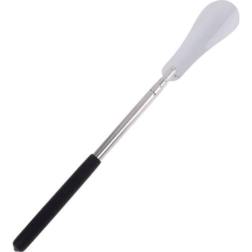Adjustable Handle Shoe Horn Metal Shoehorn Professional Stainless Steel