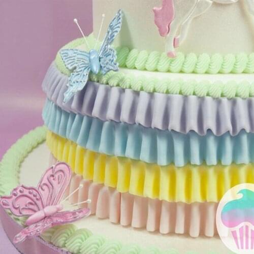 Sugar Cake Baking Liquid Silicone Mold Polish Strip Molding Mold D016