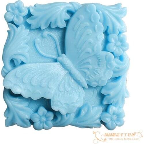Butterfly Silicone Soap mold handmade 3d silicone mould DIY Craft molds S117