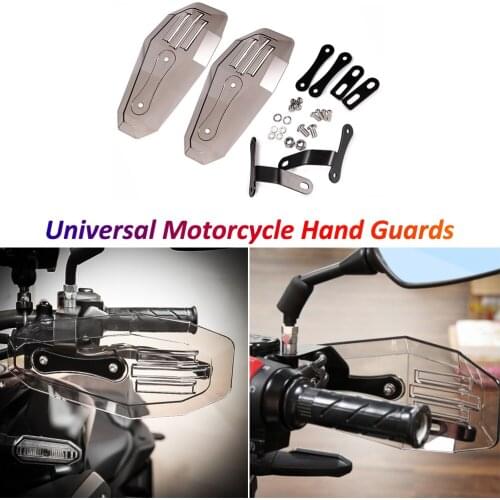 Motorcycle Hand Guards Handguard Shield Windproof Retro Motorbike Handle Protectors for Honda Yamaha Kawasaki Suzuki Vespa