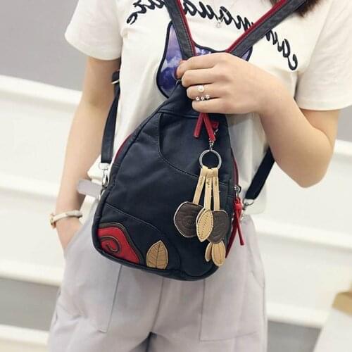 ANAWISHARE Women Backpacks Black School Bags For Teenagers Girls Shoulder Bag Waterproof Travel Bag Mochila Feminina
