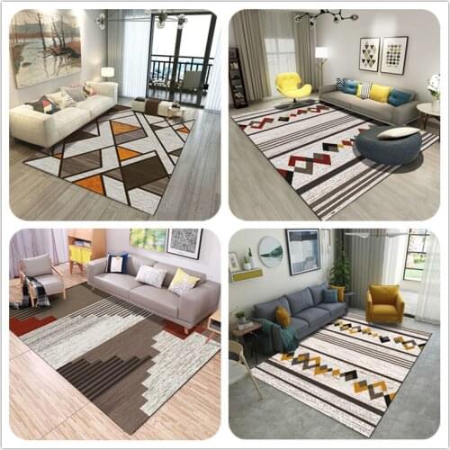 300*400cm Large size carpets for Living room Bedroom Decor rugs Geometric pattern 3D Print Antiskid Mats Can Custom Carpet tapis