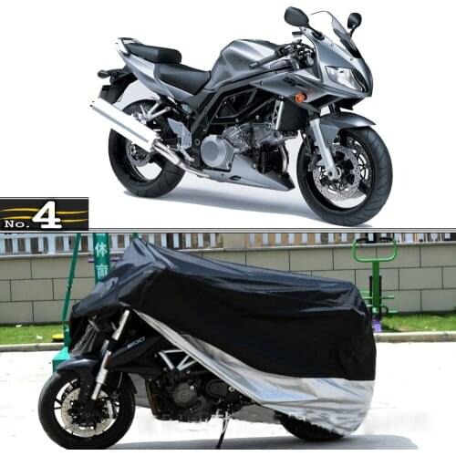 MotorCycle Cover For Suzuki SV1000(S) WaterProof UV Sun Dust / Rain Protector Cover Made of Polyester Taffeta