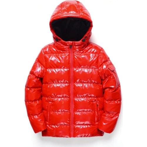 Children Winter Boys Parka Thickening Warm Hooded Outerwear & Coats Casual Big Boys Jacket 2020 DT301