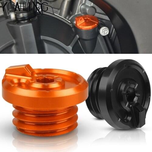 Motorcycle CNC Engine Oil Filler Screw Cover Cap plug For 1290 Super Adventure 1290 Super R 2015 2016 2017 2018