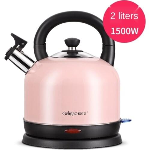 Electric kettle 304 stainless steel high-capacity household quick kettle automatically power off the kettle kettle water bottle