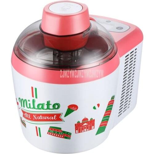 ICM-700B 600ml Mini Ice Cream Machine Automatic Soft Ice Cream/Guiling Jelly/Milkshake Maker Machine For Children Kids Gifts