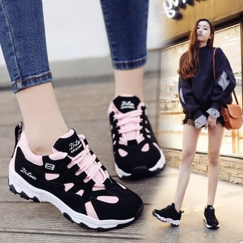 Women Casual Shoes Femme 2021 Spring Autumn Shoes Women Sneakers Fashion Lace-Up White Breathable Woman Sneakers Vulcanize Shoes