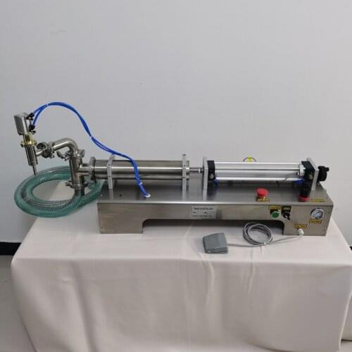 Pressurized Paste Filling Machine for Viscous Liquid Honey Sauce Cosmetic Gel Cream Food Beverage Machinery 220V