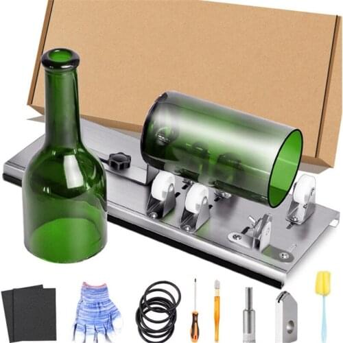 Glass Bottle Cutter Machine Glassbottle Cut Stainless Steel DIY for Crafting Wine Bottles Household Decorations Cutting