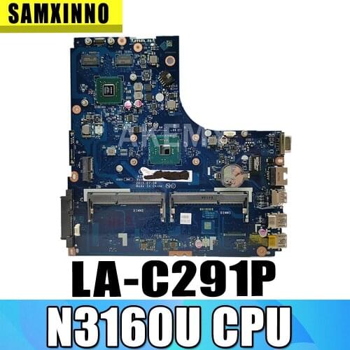 SAMXINNO LA-C291P motherboard for Lenovo B51-30 B51 original mainboard N3160U CPU 5B20M14049 5B20M14033