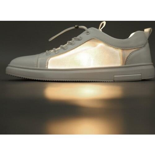 Men Casual Leather Shoes Mesh Breathable Soft Leather Loafers Flat Shoes 36-45 Board Shoes Female Simple Black and White Models