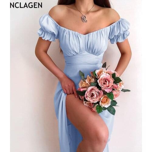 Летние шифоновые платья NCLAGEN China At AliExpress