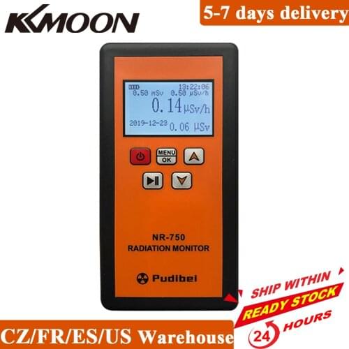 BR-9B Handheld Portable Digital Display Nuclear Radiation Detector Geiger Counter Semi-functional Type Dosimeter Marble Tester