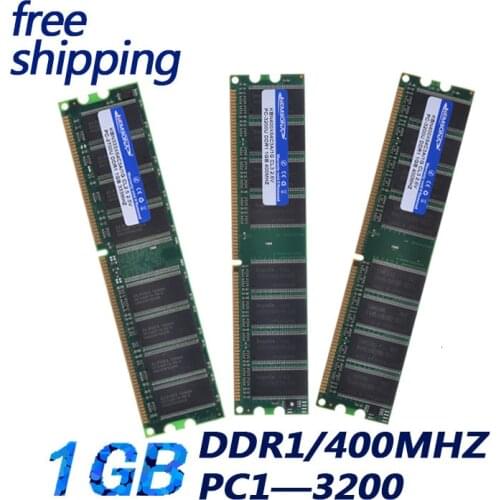 KEMBONA memoria ram desktop ddr1 1gb 400mhz CL3 wholesale price Cheap memory DDR RAM 1GB DDR1 1GB 400MHZ PC3200 free shipping
