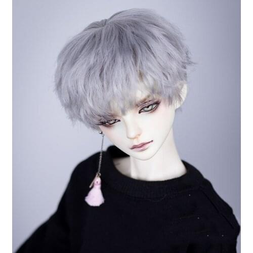 BJD Doll Wig for 1-3 1-4 tousled male short hair doll accessories