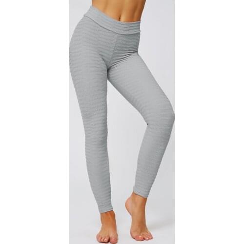 Custom Women Comfortable Push Up Booty Yoga Pants Compression Tights Butt Eco Friendly