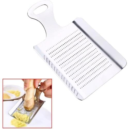 1/2pcs Stainless Steel Ginger Garlic Wasabi Grater Crusher Garlic Press Device Chopper Cutter Garlics Peeler Kitchen Tools