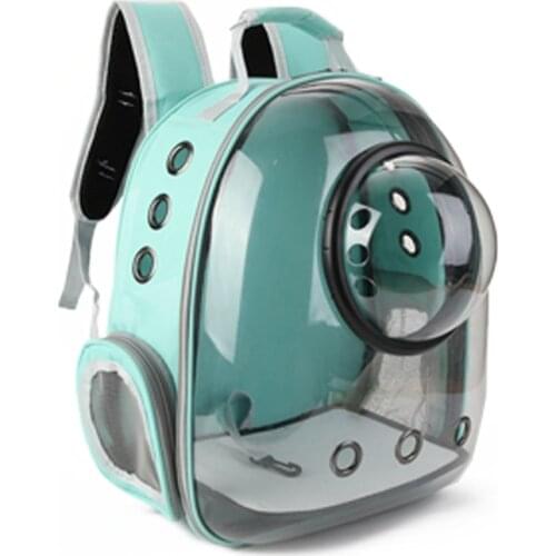 20CA Portable Transparent Cat Carrier Bag Backpack Space Capsule Bubble Pet Knapsack