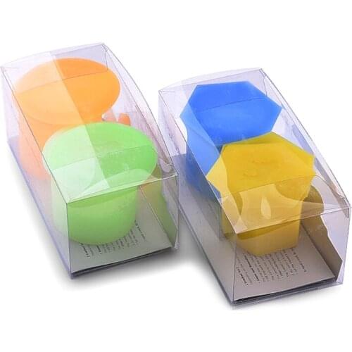 3D Animal Ice Cube Mold Silicone Freezer Lion & Hippo Cup Eco Friendly DIY Molds QX2E