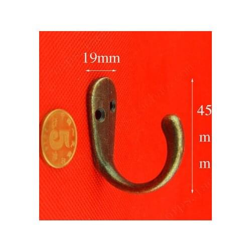 A24 Hardware accessories Zinc alloy Cloth Hooks Vintage Wall Hook Hanger For Bathroom & home storage accessories