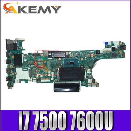 Akemy CT470 NM-A931 For Lenovo Thinkpad T470 Notebook Motherboard CPU I7 7500 7600U 100% Test Work