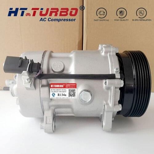 SD7V16 Car AC Air Compressor for Volkswagen Golf Mk4 1997-2003 1J0820803K 1J0820803N 1J0820803F 1J0820803E 1J0820803L 7H0820803B