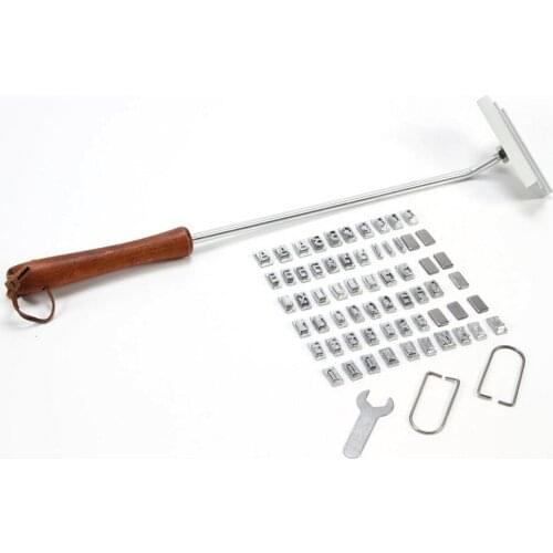 BBQ Branding Iron 55Letters DIY Barbecue Letter Printed BBQ Steak Tool Meat Grill Forks Barbecue Tool Accessories Kitchen Stuff
