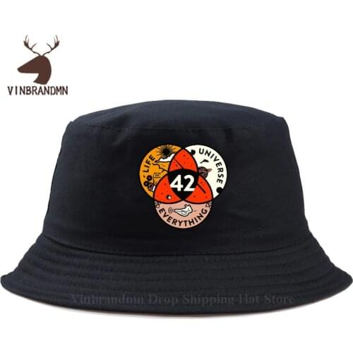 Angel Number Life Universe The answer to everything 42 Baseball cap sci-fi 42 Hitchhiker Guide To The Galaxy casual Fishing hats