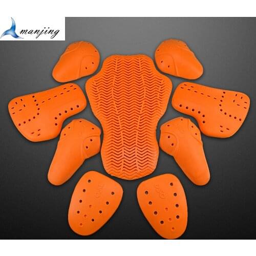 CE Level 2 Motorcycle DSO Racing Back Chest Protector jacket insert Armor Shoulder Elbow Knee motorbike equipment protector