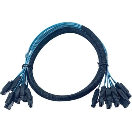 Elenxs Color Random Hard Drive Cable 7PIN SATA to SATA 3.0 Cable 6Ghps High Data Transmission Rate Data Cord 6 Head 1m