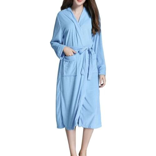 Autumn Spring Womens bathrobe 7XL 6XL 5XL Bust 135cm plus size Sleepwear Pajama Women 2 colors