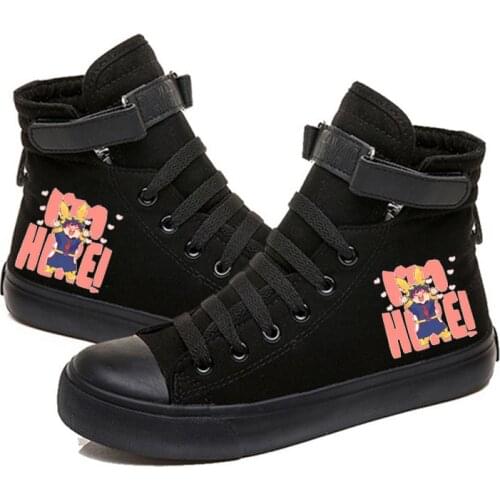My Hero Academia Printed High Top Canvas Shoes Cozy Sneakers