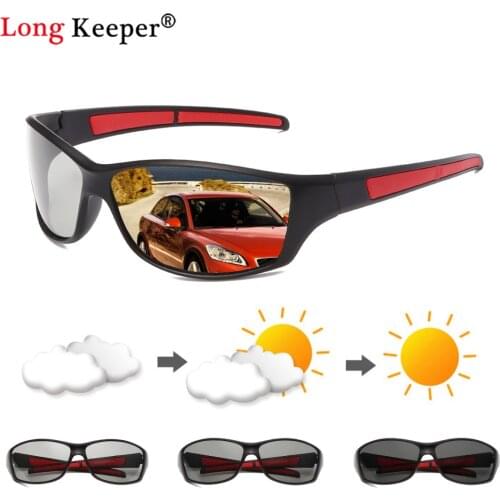 Vintage Square Photochromic Polarized Sunglasses Men Polarized Chameleon Sun Glasses Women Glasses Mens Driving Shades Oculos UV