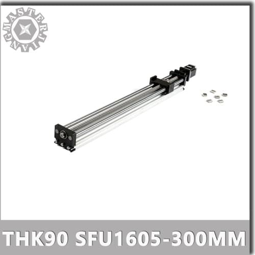 Stage B THK 90 SFU1605-300mm Linear Guide Rails Linear Actuator System Module Table Cnc Guide SFU1605 Ballscrew Sliding