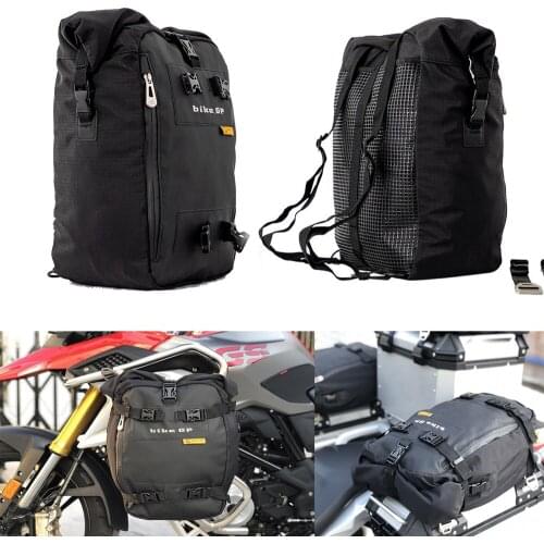 Waterproof Motorcycle Back Seat Bag Durable Rear Motorcycle Seat Bag High Capacity Rider Luggage Saddle Tank Tail Bag