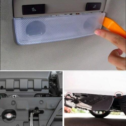 655 Pcs Car Retainer Clips Auto Fasteners Push Trim Clips Pin Rivet Bumper Kit