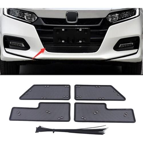 For Honda Accord 2018 2019 2020 2021 auto parts with anti-insect net inserted in the middle front grille Prevent mosquito dust