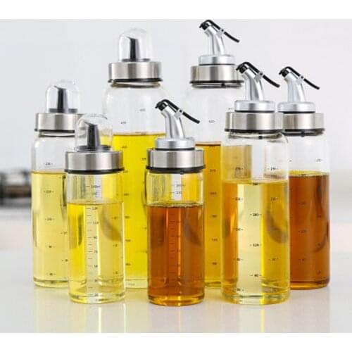High Borosilicate Glass Oil Spray Large Vinegar Bottle Leakproof Pot Seasoning Bottle Seasoning Bottle Seasoning Cooking Tools