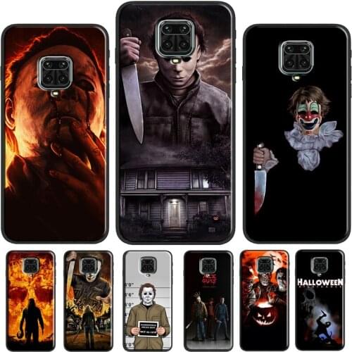 The Curse Of Michael Myers Horror Movie Case For Xiaomi Redmi Note 8 9 Pro Note 9S 8T 9C 9A 9T Cover For Redmi Note 10 Pro Shell