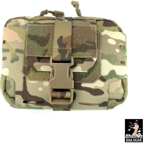 DMgear Tactical Pouch MOLLE Armor Pouch Horizontal Medical Pouch Laser Cut Utility Pouch BG42