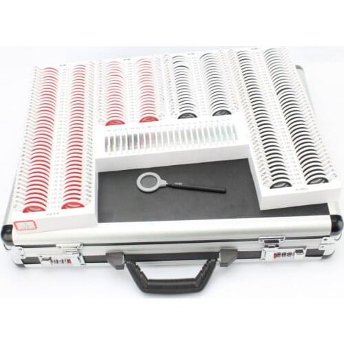 Best Price Ophthalmic Instruments Optical Tool Set Optometry Trial Lens Set Case