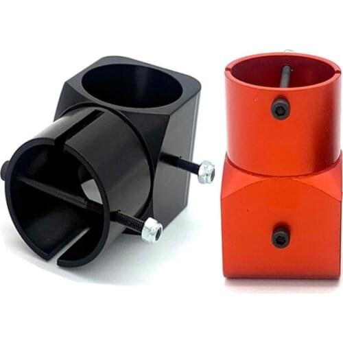 Multieje avión tren de aterrizaje aleación de aluminio tres canales trípode 16mm 25mm 30mm Tubo de fibra de carbono conector UAV