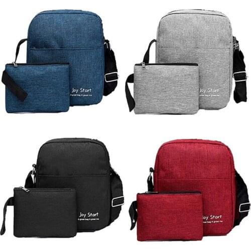 3pcs Laptop Backpack For Men Anti Theft Waterproof Canvas Backpack Men Business Travel Bag School Backpack Bag