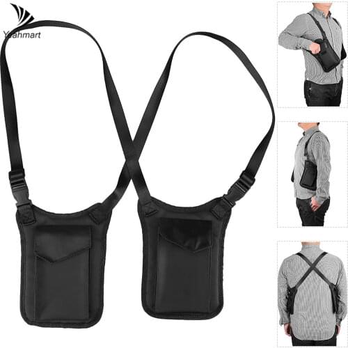 Anti-Thief Hidden Underarm Shoulder Bag Nylon Hunting Holsters Concealed Pouche Multi-Purpose Safety Armpit Storage Pistol Case
