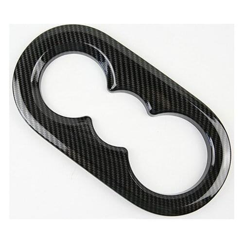 Fit For Porsche 2018 new Cayenne modified drainage cup holder decorative frame water glass Sequin paste interior